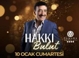 SANATÇI HAKKI BULUT VAN’A GELİYOR!