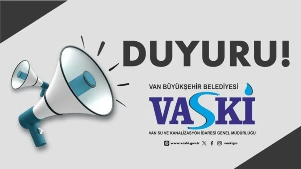 Van’da Bayram Öncesi VASKİ’den Kritik Uyari!