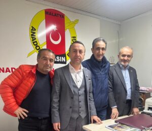 Teyo Amca’dan Anadolu Basın Birliği Malatya Şubesine Ziyaret