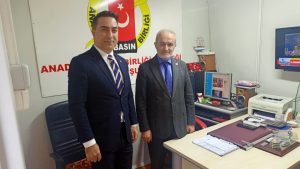 Başkan Hakan Bay’dan Anadolu Basın Birliği Malatya Şubesi’ne Ziyaret