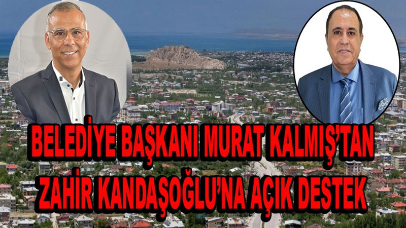 Belediye Başkanı’ndan Zahir Kandaşoğlu’na açık destek
