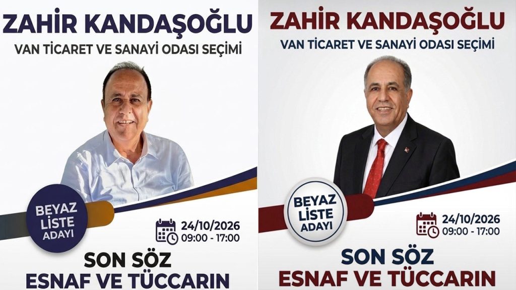 Van TSO Başkan Adayı ZAHİR KANDAŞOĞLU